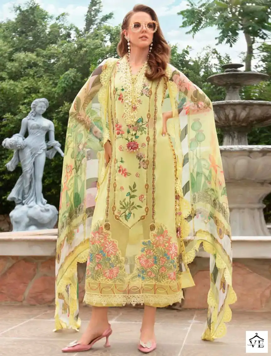 Deepsy Suits Maria B Mprint Spring Summer 23-4 Pure Cotton Wholesale Pakistani Suits Catalog — Wholesale Salwar Suits, MPA wholesale from Surat — view 1