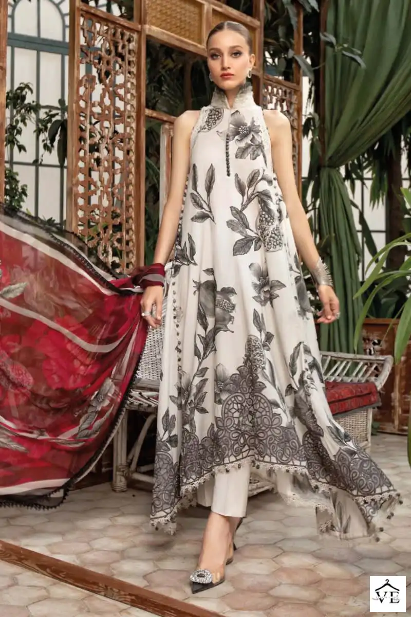 Deepsy Suits Maria B Mprint Spring Summer 23-4 Pure Cotton Wholesale Pakistani Suits Catalog — Wholesale Salwar Suits, MPA wholesale from Surat - Gallery Image 6