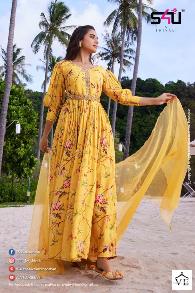S4U Masakali Vol 1 Muslin Wholesale Readymade Suits Catalog — Wholesale Salwar Suits, MPA wholesale from Surat - Gallery Image 3