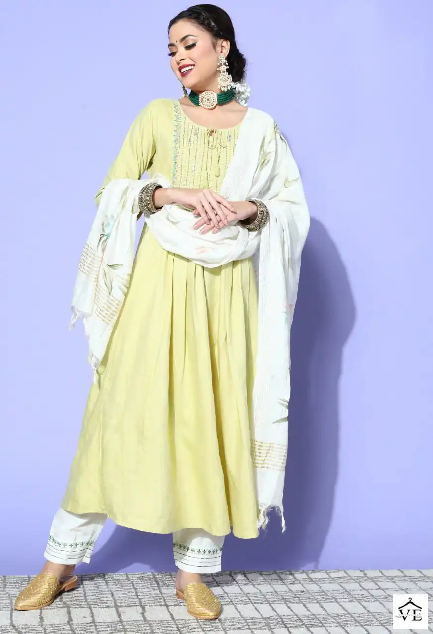 Vardan Ethnic Metro Lining Silk Wholesale Readymade Salwar Suit Catalog — Wholesale Salwar Suits, MPA wholesale from Surat - Gallery Image 3