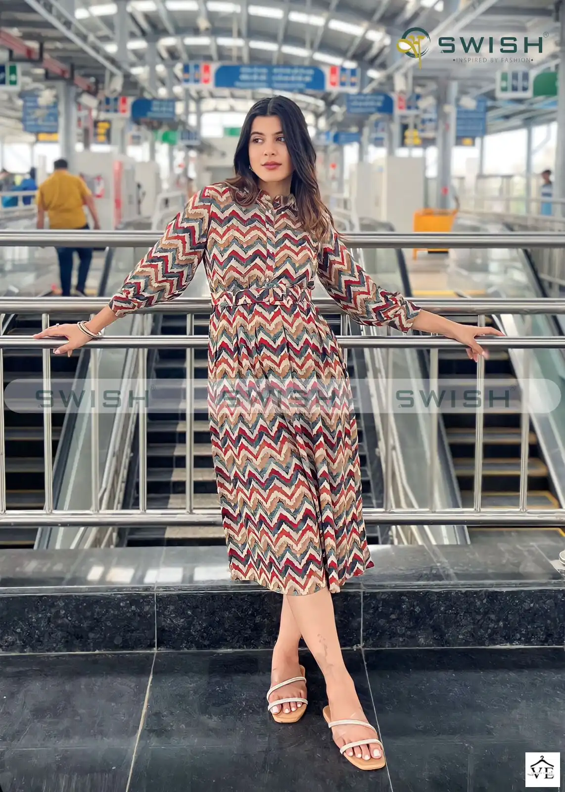 Vardan Ethnic Metrogirls Rich Rayon Wholesale Long Kurtis Catalog — Wholesale Kurtis, MPA wholesale from Surat — view 4