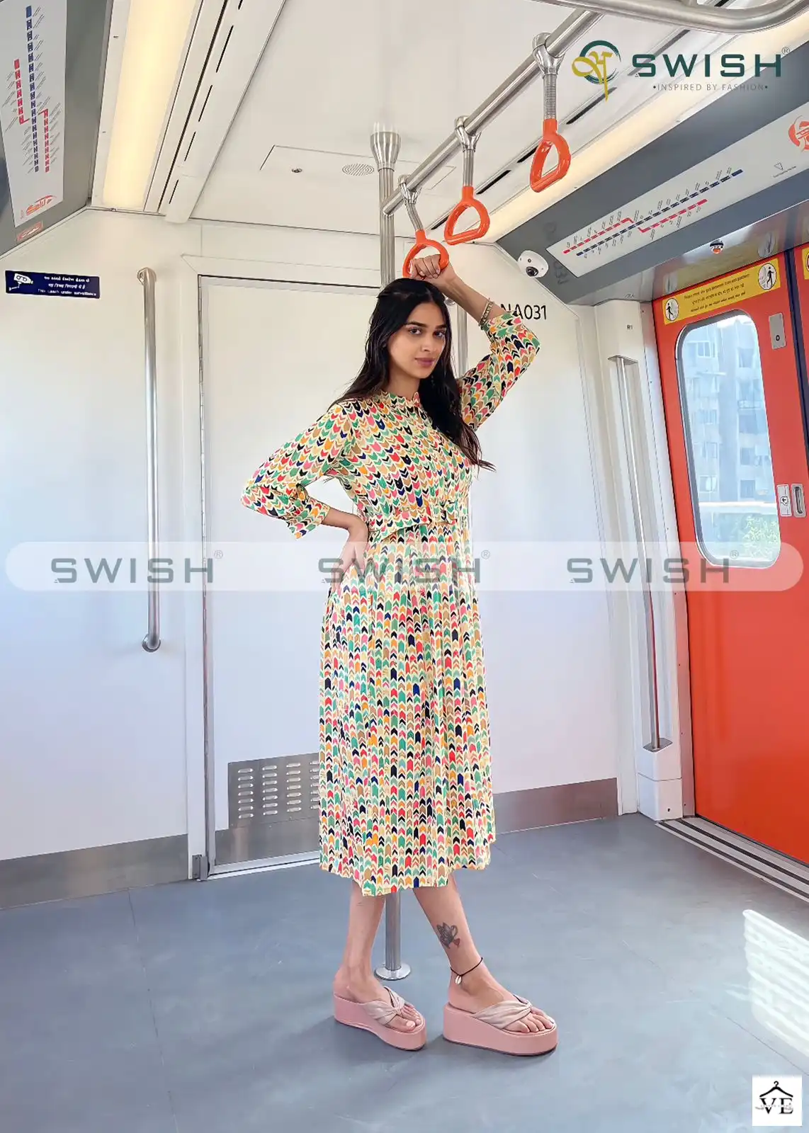 Vardan Ethnic Metrogirls Rich Rayon Wholesale Long Kurtis Catalog — Wholesale Kurtis, MPA wholesale from Surat — view 5