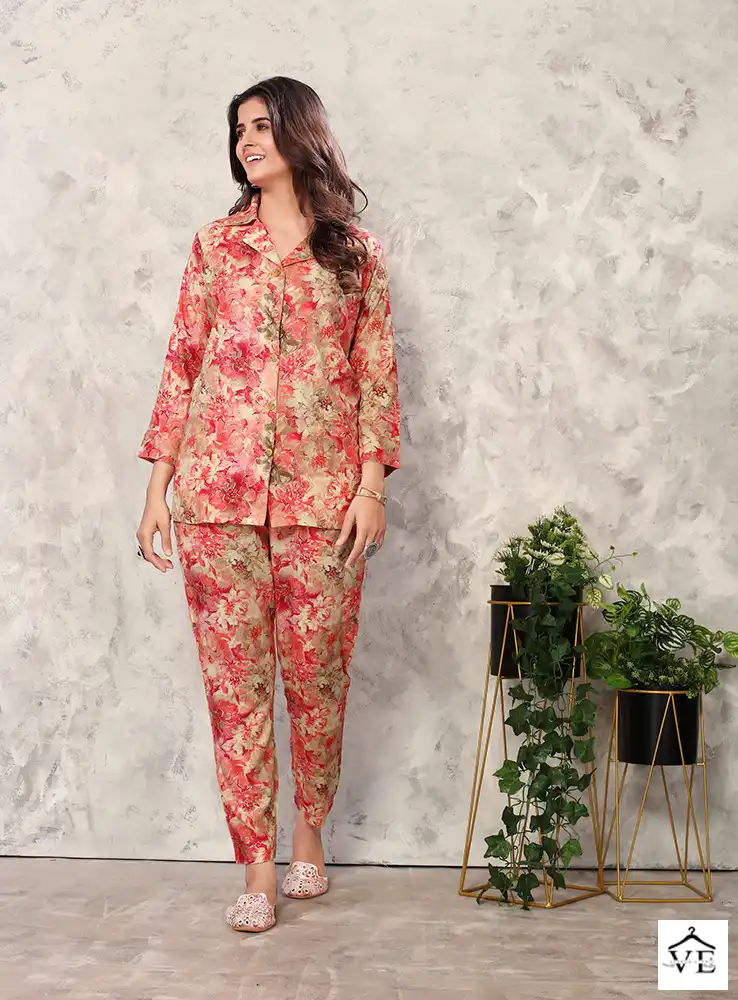 Moksh Riddhi Premium Rayon Wholesale Co-Ord Set Catalog — Wholesale Kurtis, MPA wholesale from Surat — view 7
