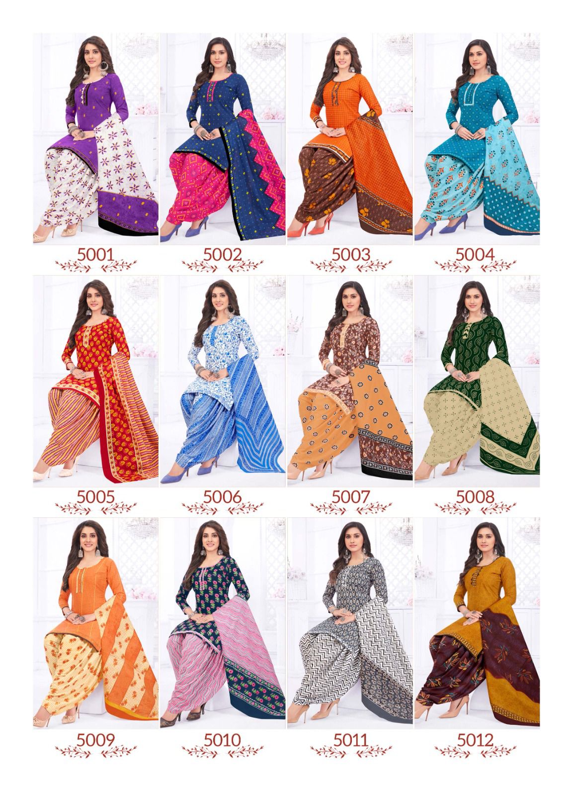 Kanika Mumtaz Vol 5 Cotton Print Wholesale Readymade Salwar Suit Catalog — Wholesale Salwar Suits, MPA wholesale from Surat — view 13