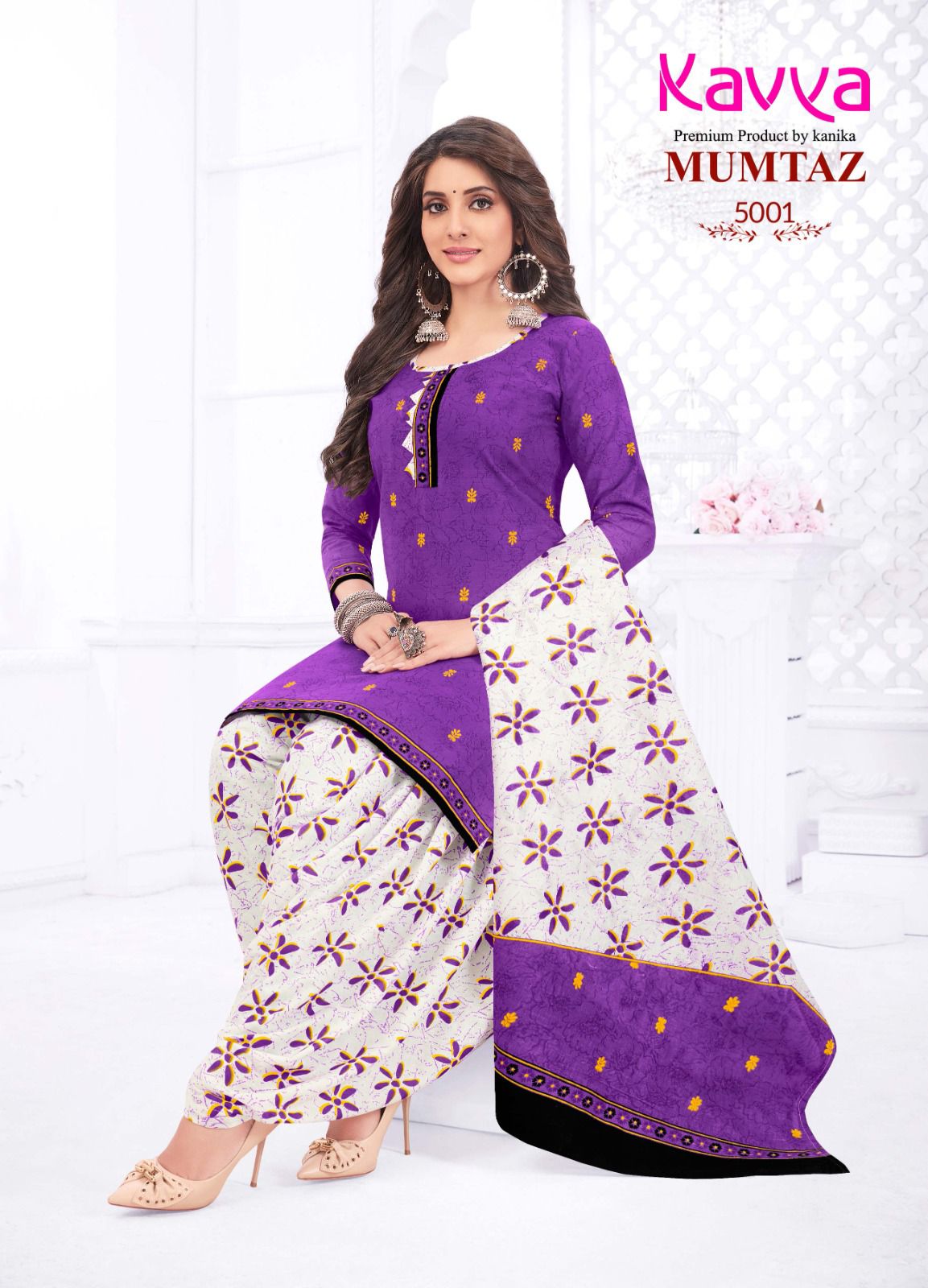 Kanika Mumtaz Vol 5 Cotton Print Wholesale Readymade Salwar Suit Catalog — Wholesale Salwar Suits, MPA wholesale from Surat - Gallery Image 2