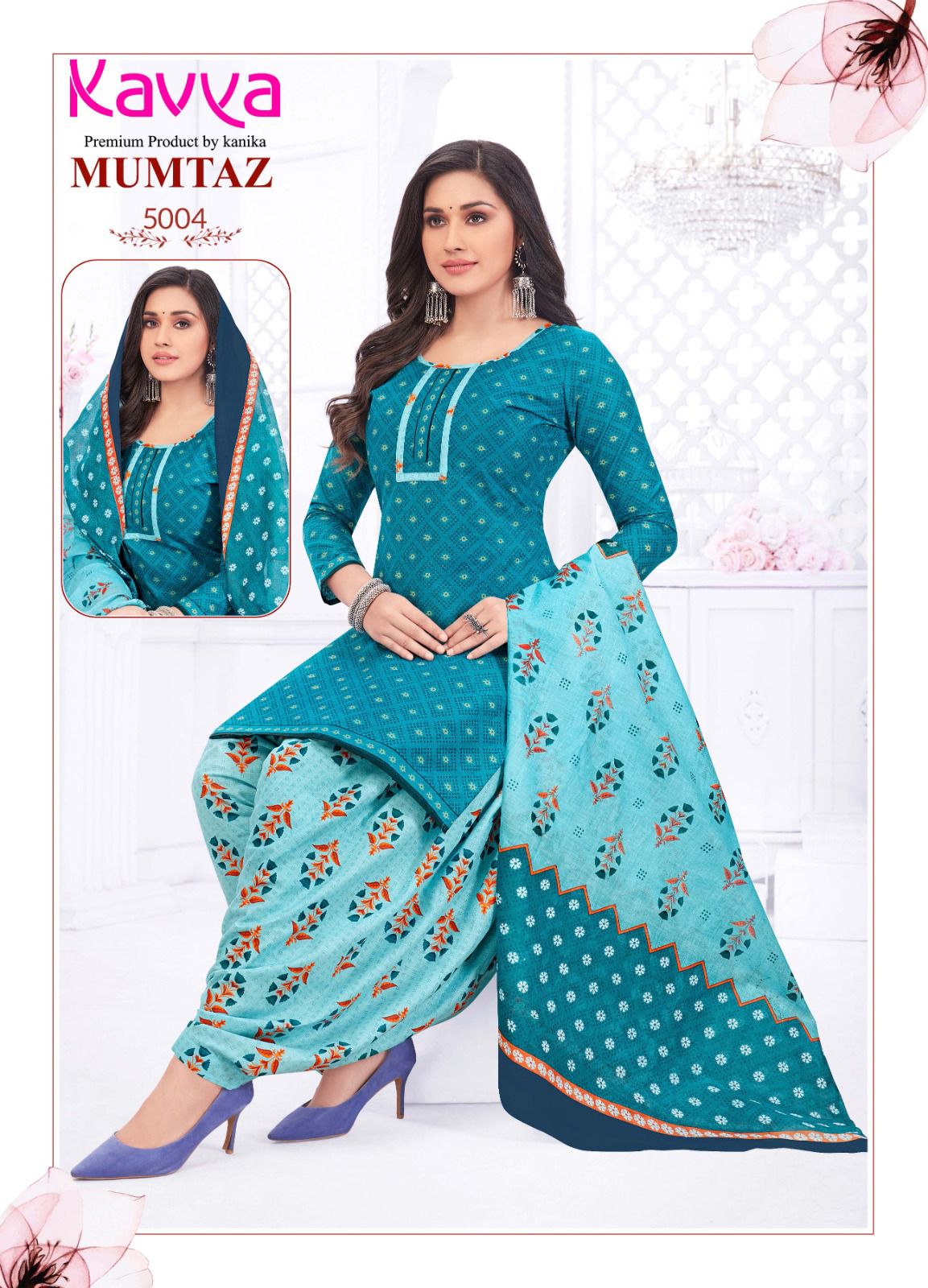 Kanika Mumtaz Vol 5 Cotton Print Wholesale Readymade Salwar Suit Catalog — Wholesale Salwar Suits, MPA wholesale from Surat - Gallery Image 5