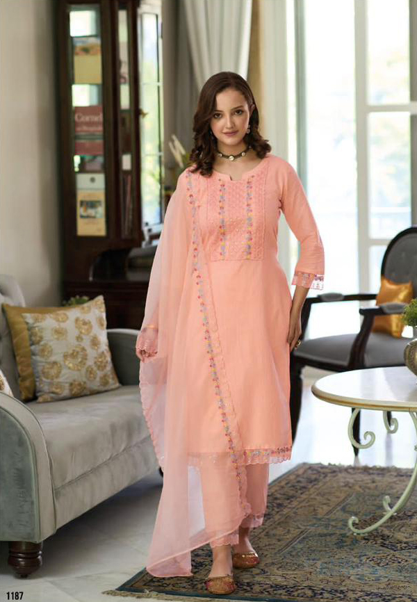 Zaveri Nagma Vol 3 Pure Cotton Wholesale Designer Readymade Salwar Suit Catalog - Image 2