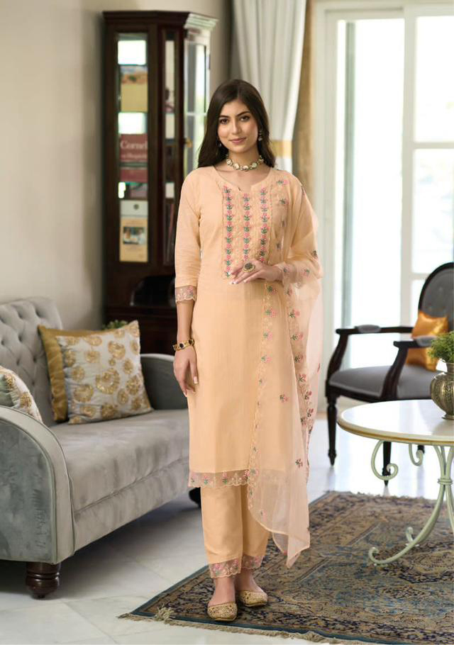 Zaveri Nagma Vol 3 Pure Cotton Wholesale Designer Readymade Salwar Suit Catalog - Image 5