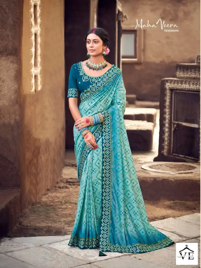 Mahaveera Naina Sunaina Silk Wholesale Saree Catalog — Wholesale Sarees, MPA wholesale from Surat - Gallery Image 3
