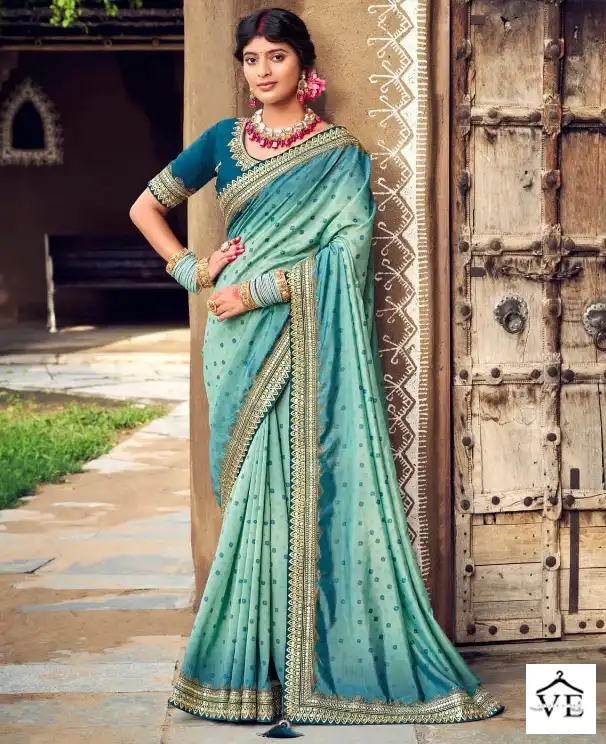 Mahaveera Naina Sunaina Silk Wholesale Saree Catalog — Wholesale Sarees, MPA wholesale from Surat — view 1
