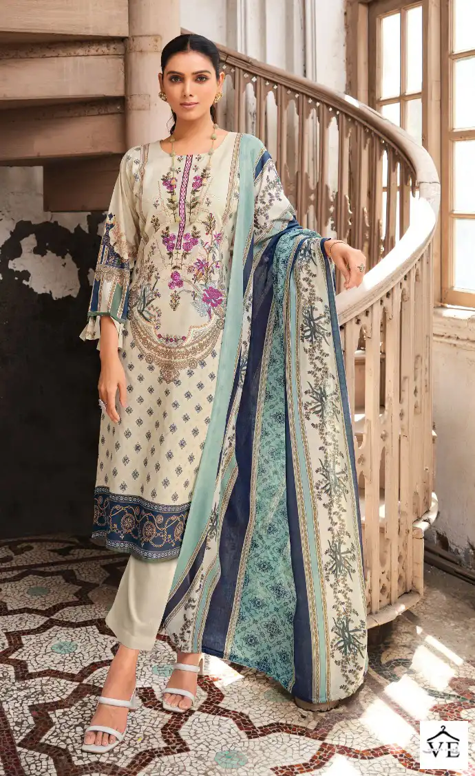 Belliza Naira Vol 10 100% Pure Cotton Wholesale Salwar Suit Catalog — Wholesale Salwar Suits, Belliza Designer wholesale from Surat - Gallery Image 5