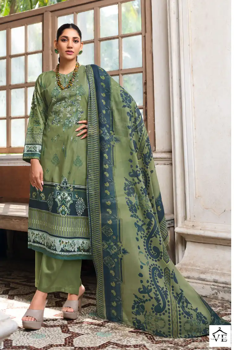 Belliza Designer Naira Vol 10 Cotton Wholesale Pakistani Salwar Suit Catalog — Wholesale Salwar Suits, Belliza Designer wholesale from Surat - Gallery Image 7
