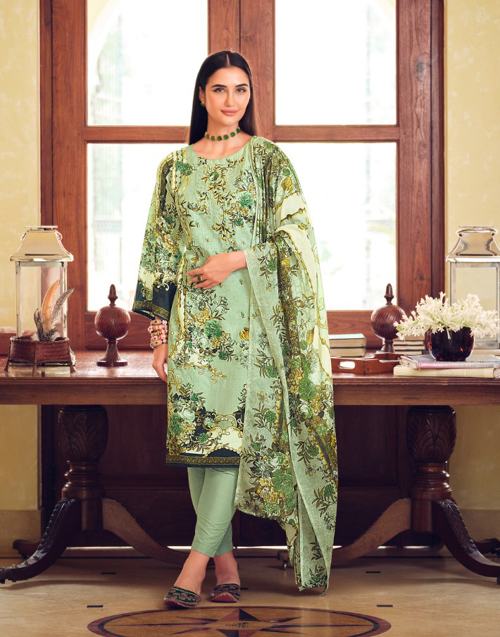 Belliza Designer Naira Vol 9 Cotton Wholesale Pakistani Salwar Suit Catalog — Wholesale Salwar Suits, Belliza Designer wholesale from Surat - Gallery Image 8