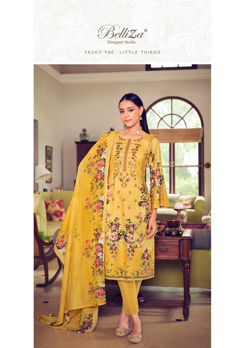 Belliza Designer Naira Vol 9 Cotton Wholesale Pakistani Salwar Suit Catalog — Wholesale Salwar Suits, Belliza Designer wholesale from Surat - Gallery Image 7