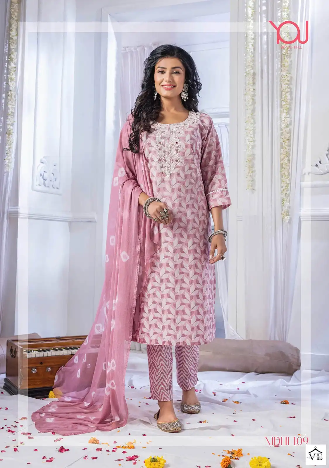 Wanna Nidhi Pure Cotton Cambric Wholesale Readymade Suits Catalog — Wholesale Salwar Suits, MPA wholesale from Surat - Gallery Image 3