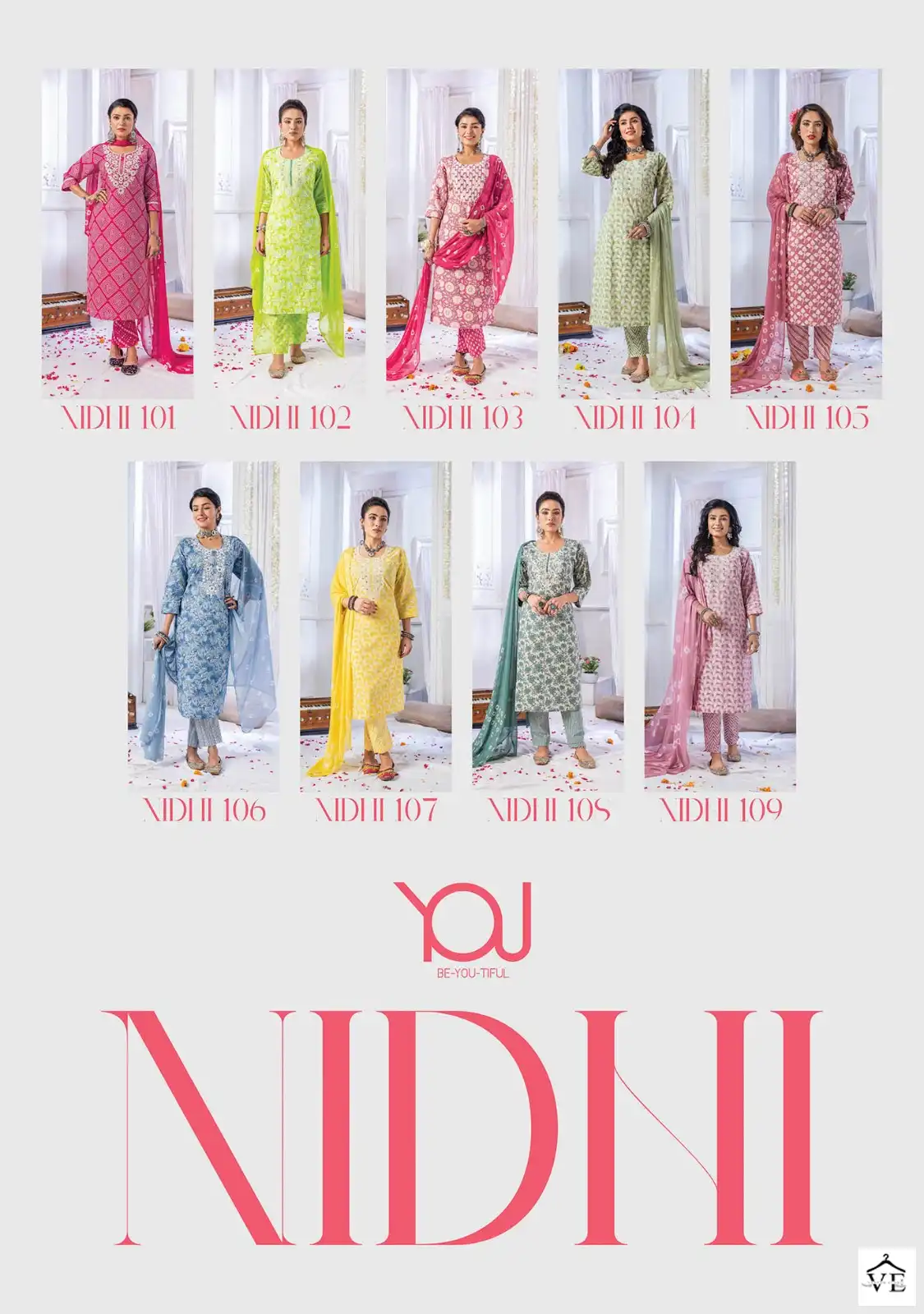 Wanna Nidhi Pure Cotton Cambric Wholesale Readymade Suits Catalog — Wholesale Salwar Suits, MPA wholesale from Surat — view 10