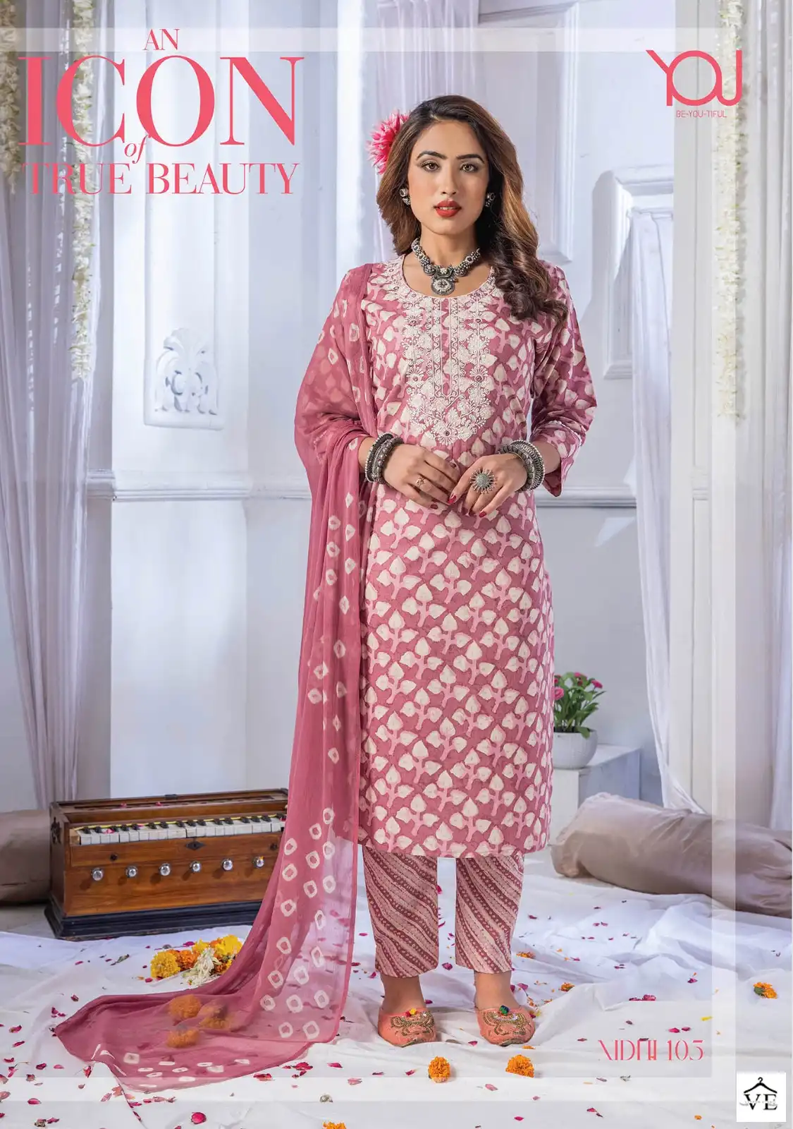Wanna Nidhi Pure Cotton Cambric Wholesale Readymade Suits Catalog — Wholesale Salwar Suits, MPA wholesale from Surat - Gallery Image 7