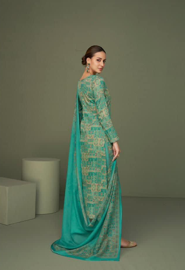 Mumtaz Arts Nisha Pure Lawn Camric Cotton Wholesale Pakistani Salwar Suit Catalog — Wholesale Salwar Suits, MPA wholesale from Surat - Gallery Image 5