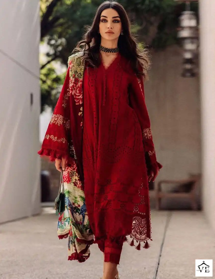 Noor Jahan NJ - 22 Heavy Cotton Wholesale Pakistani Suit — Wholesale Salwar Suits, MPA wholesale from Surat — view 1