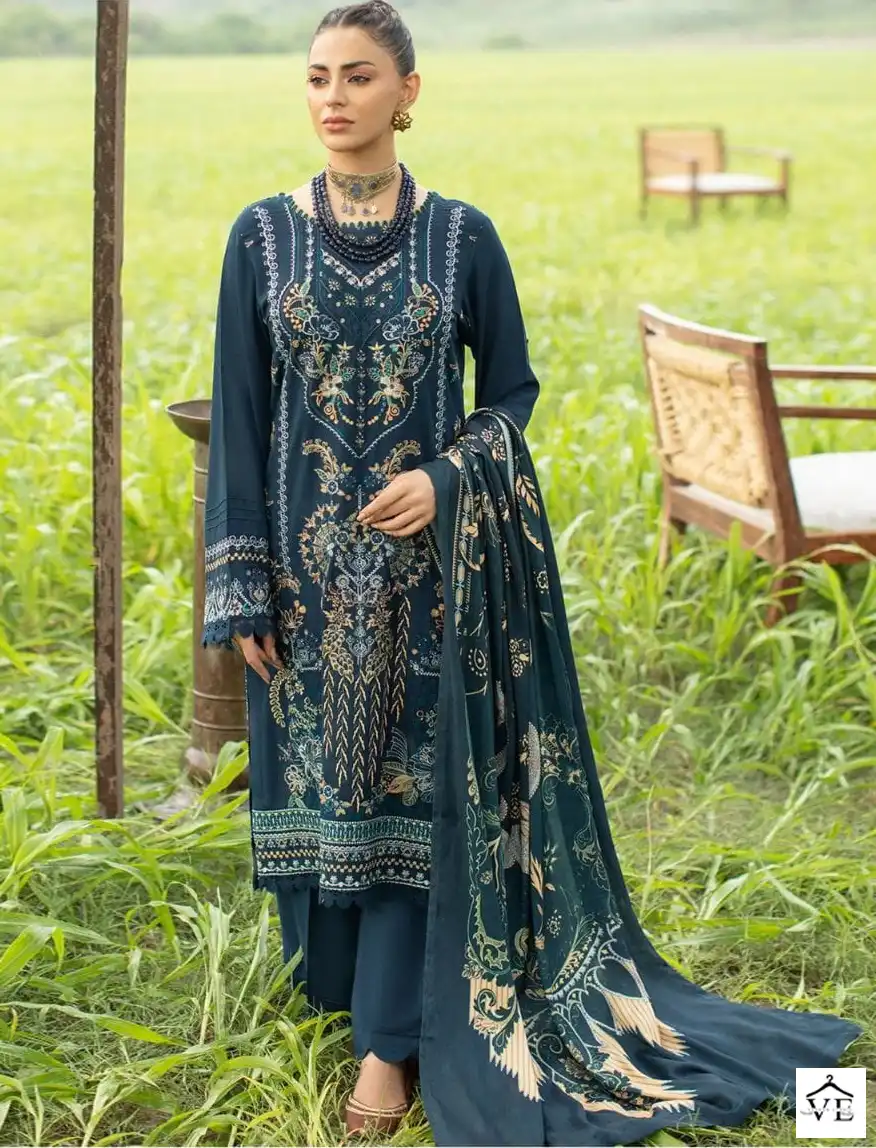 Noor Jahan Nj - 24 Cotton Wholesale Pakistani Suit — Wholesale Salwar Suits, MPA wholesale from Surat — view 1