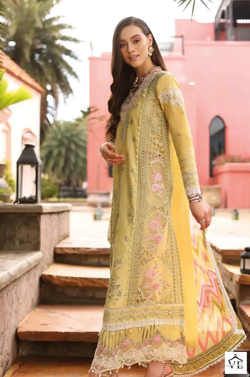 Deepsy Suits Noor Luxury Chikankari Lawn 23 Cotton Wholesale Pakistani Salwar Suit Catalog — Wholesale Salwar Suits, MPA wholesale from Surat - Gallery Image 2
