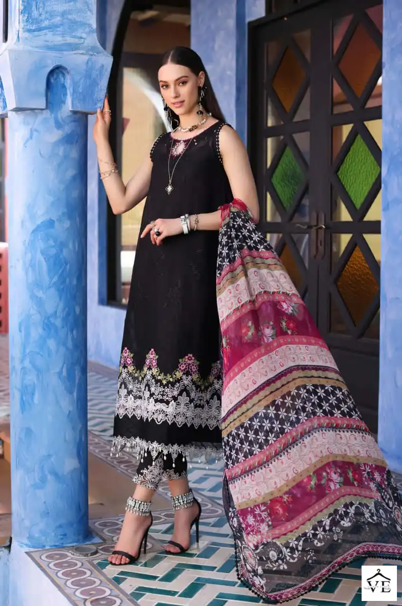 Deepsy Suits Noor Luxury Chikankari Lawn 23 Cotton Wholesale Pakistani Salwar Suit Catalog — Wholesale Salwar Suits, MPA wholesale from Surat - Gallery Image 4