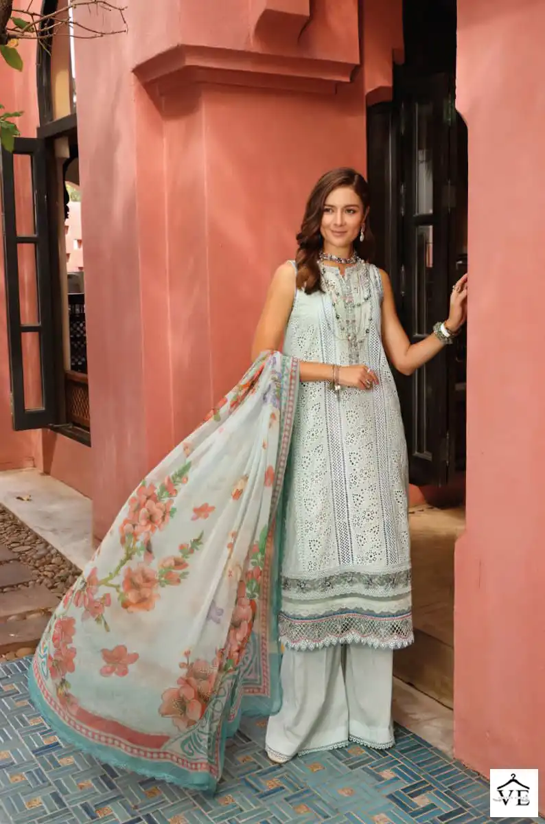 Deepsy Suits Noor Luxury Chikankari Lawn 23 Cotton Wholesale Pakistani Salwar Suit Catalog — Wholesale Salwar Suits, MPA wholesale from Surat - Gallery Image 6