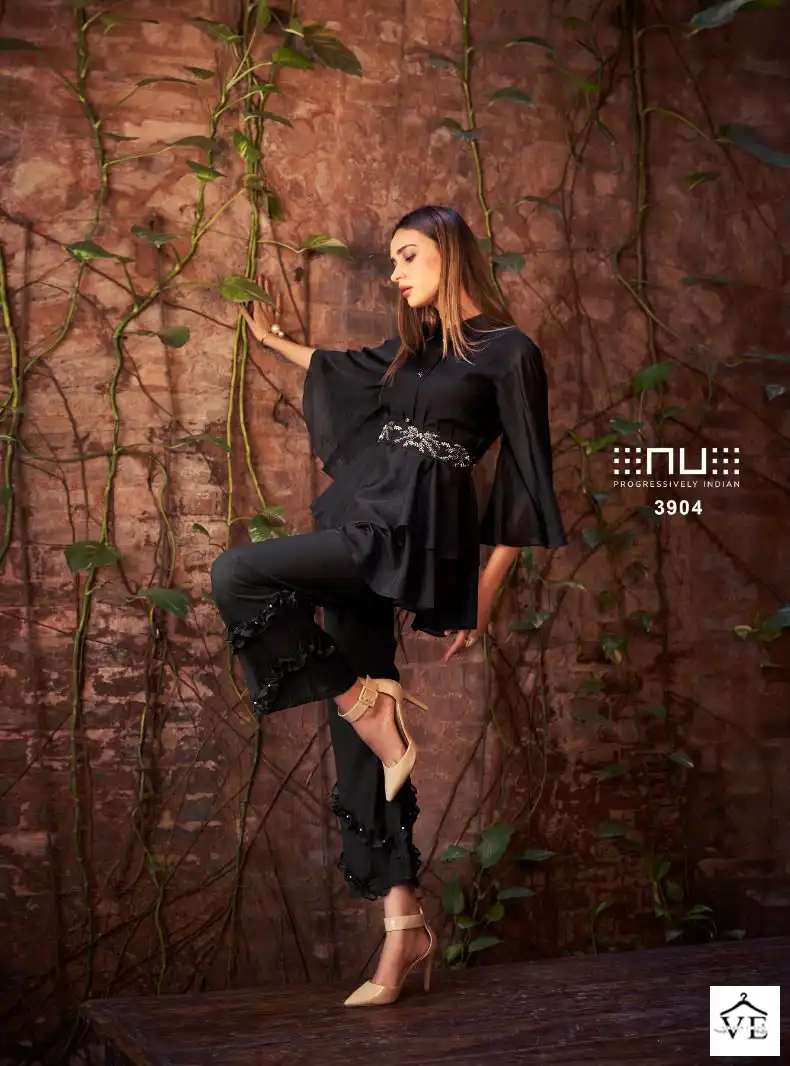 Nu Vol 39 Pure Viscose Organza Wholesale Co-Ord Set Catalog — Wholesale Kurtis, MPA wholesale from Surat — view 2