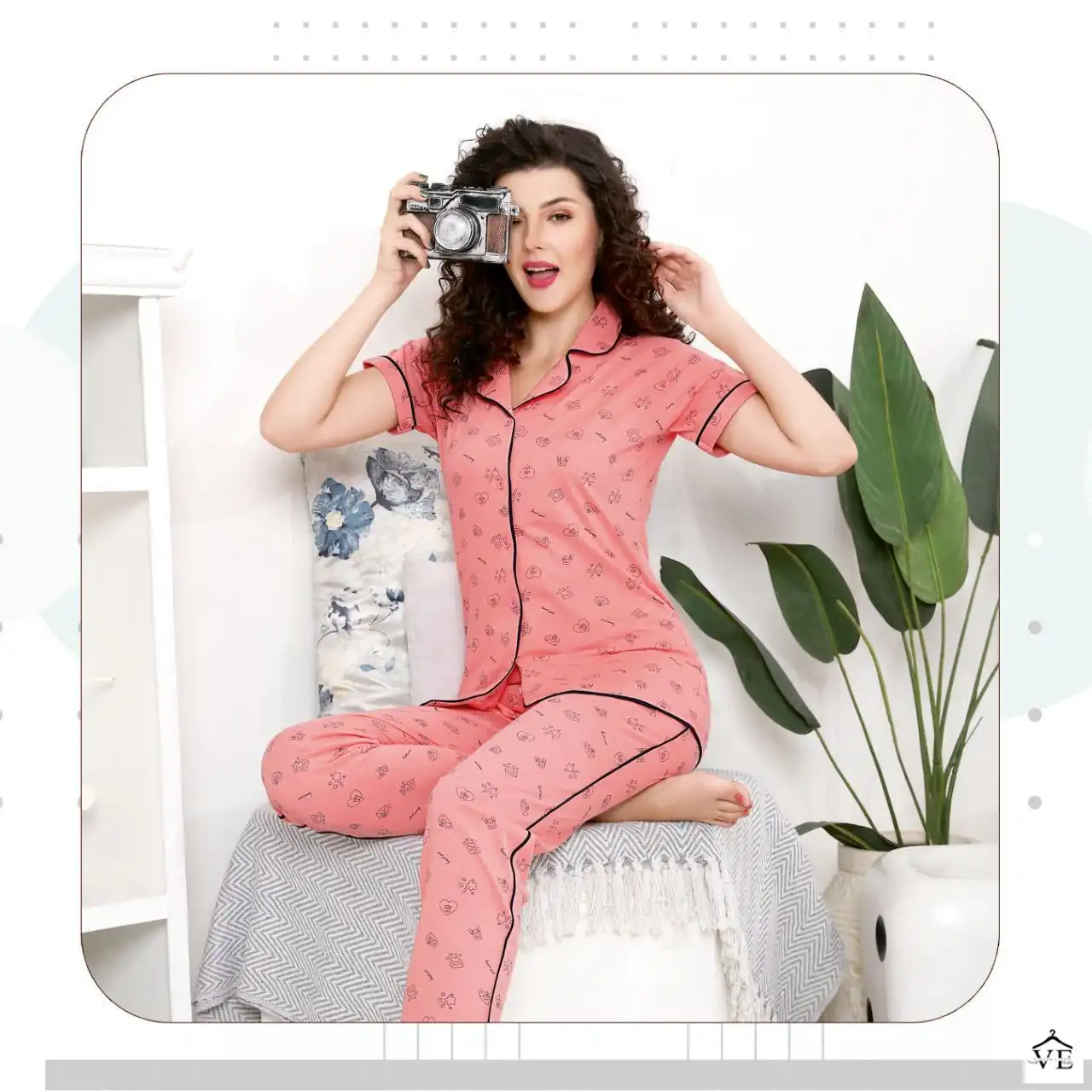 Wooglee Night Out Vol 2 170 Gsm Hosiery Cotton Wholesale Night Wear Catalog — Wholesale, MPA wholesale from Surat — view 2