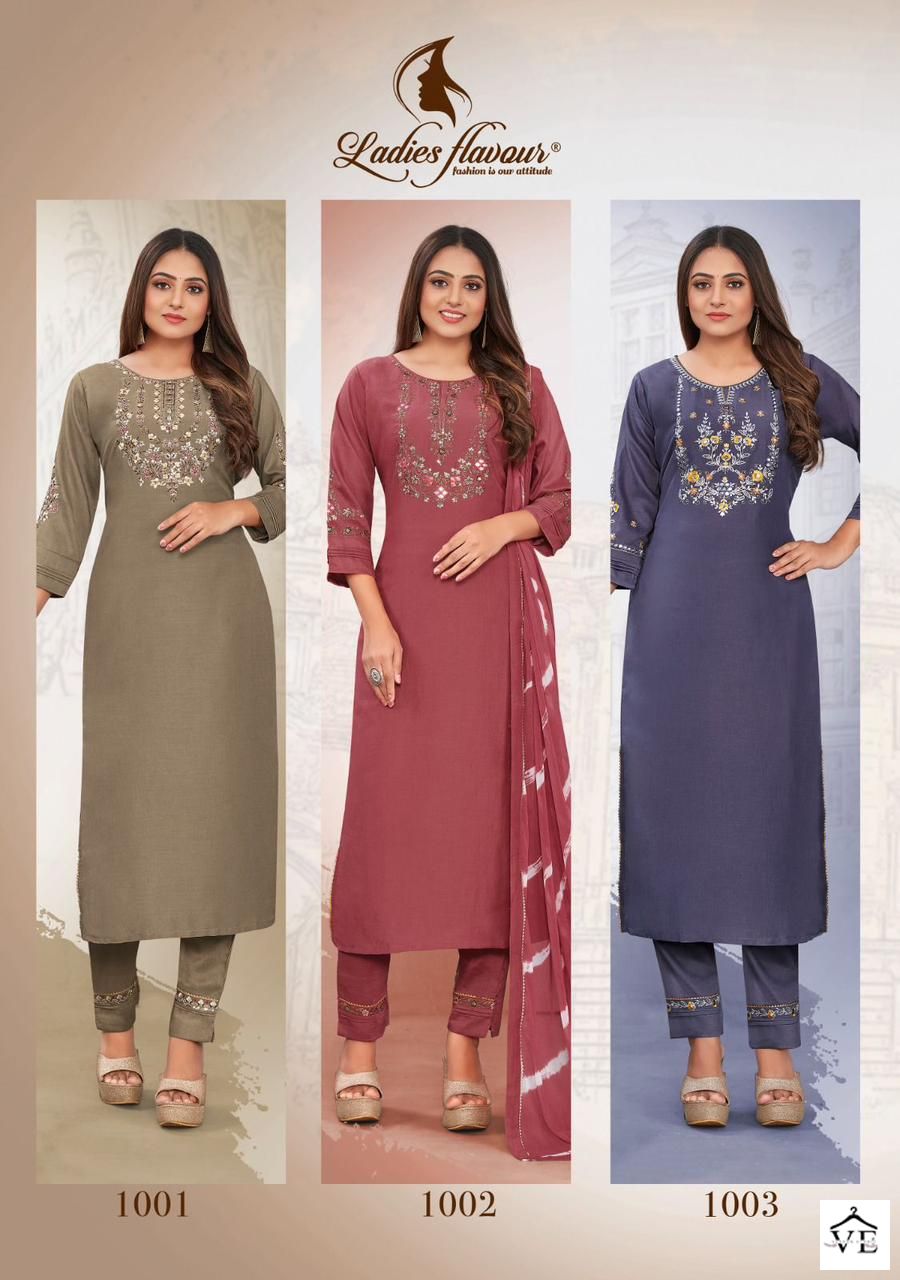 Ladies Flavour Noori Heavy Chinon Wholesale Readymade Suits Catalog — Wholesale Salwar Suits, MPA wholesale from Surat - Gallery Image 6