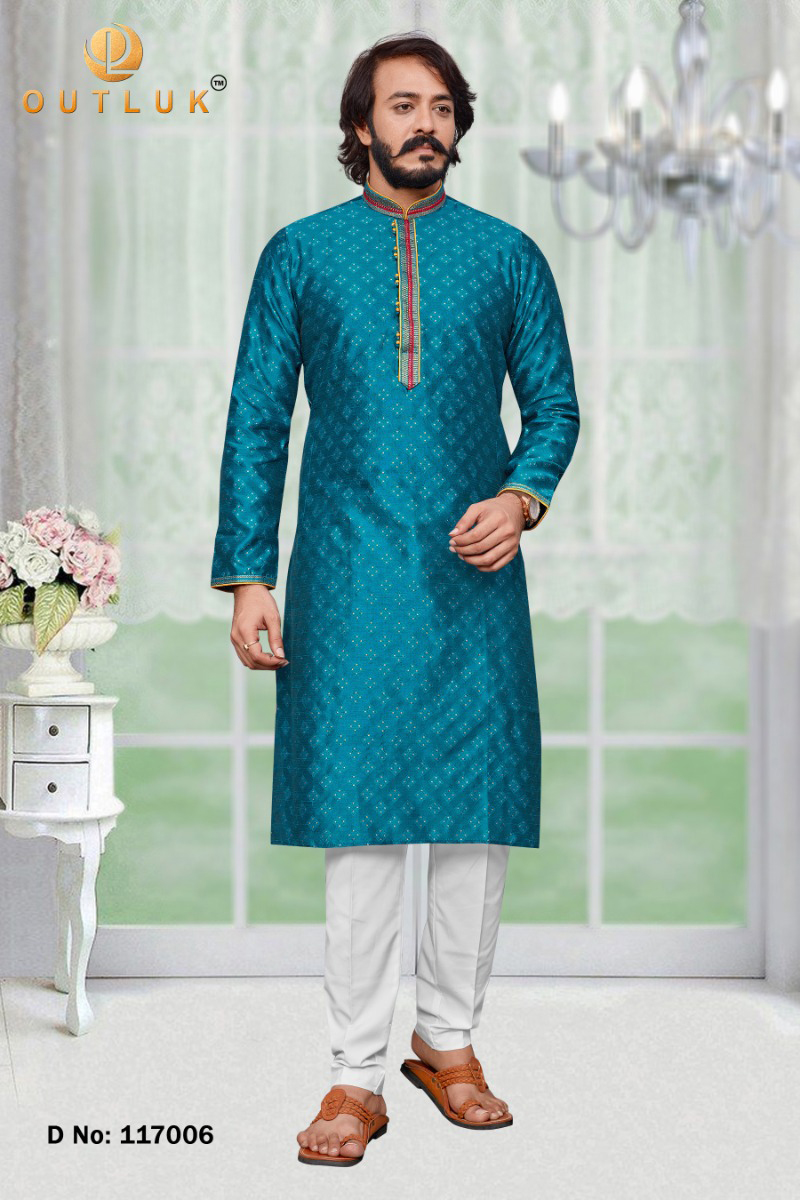 Outluk Vol 117 Jacquard Wholesale Kurta With Bottom Catalog - Image 5