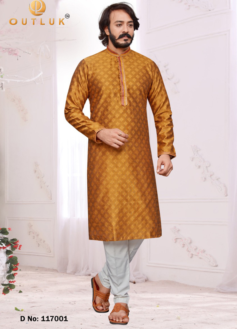 Outluk Vol 117 Jacquard Wholesale Kurta With Bottom Catalog