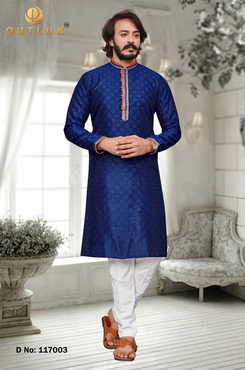 Outluk Vol 117 Jacquard Wholesale Kurta With Bottom Catalog - Image 6