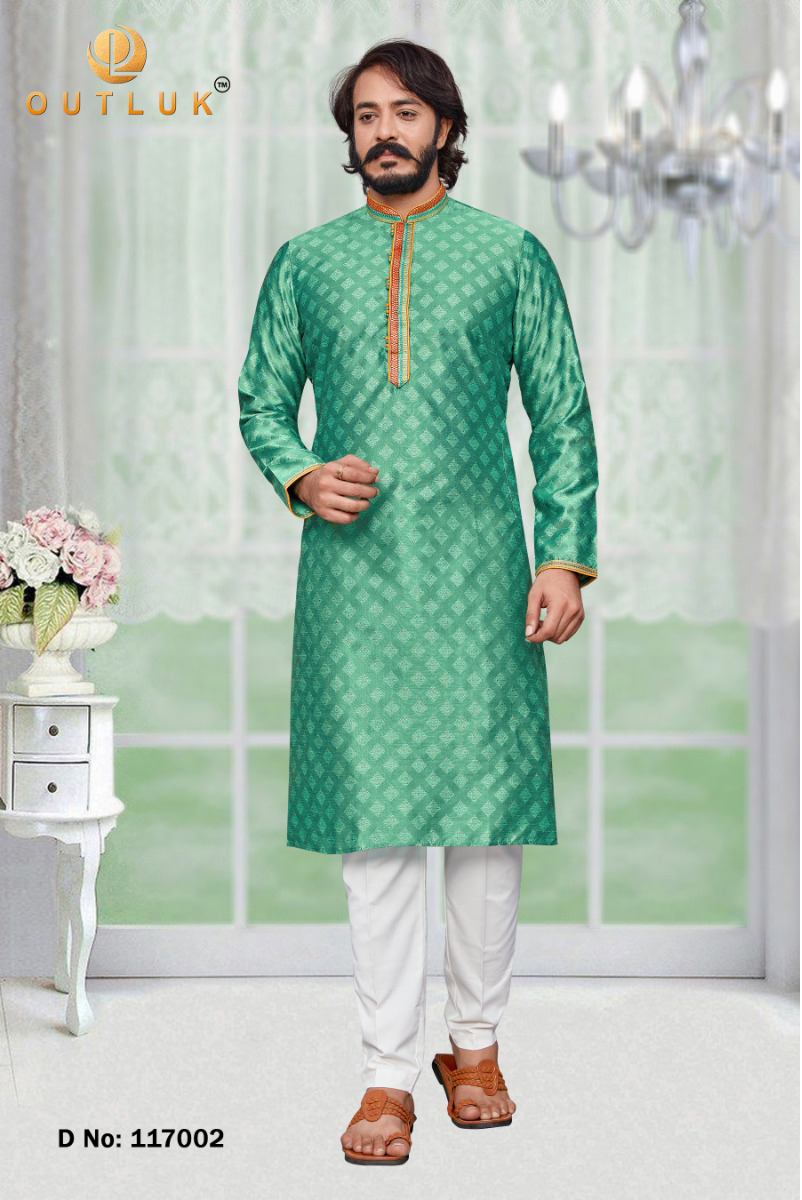 Outluk Vol 117 Jacquard Wholesale Kurta With Bottom Catalog - Image 7