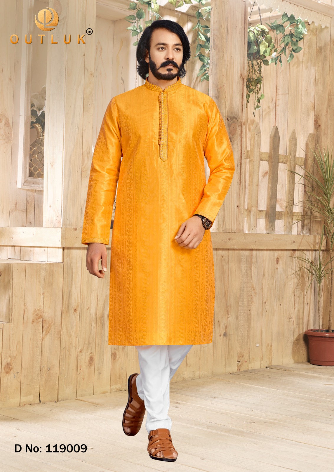 Outluk Vol 119 Jacquard Wholesale Kurta With Bottom Catalog - Image 9