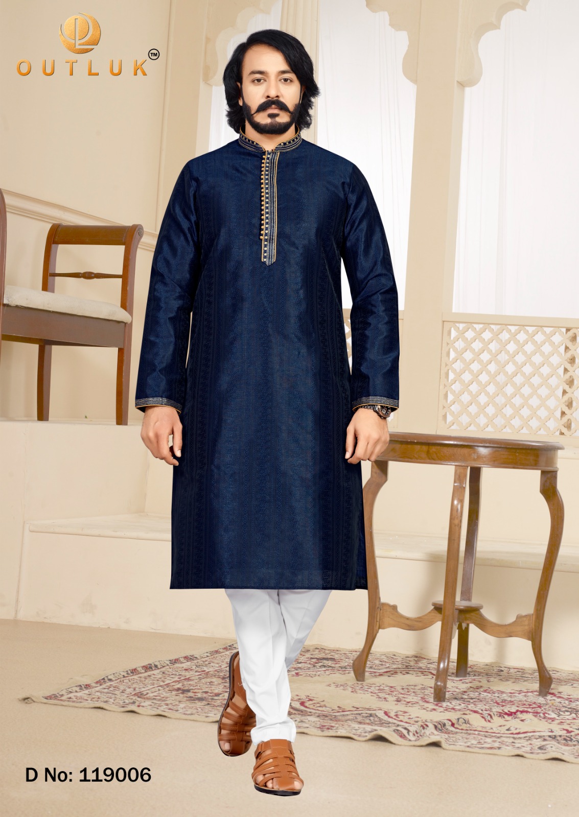 Outluk Vol 119 Jacquard Wholesale Kurta With Bottom Catalog - Image 5