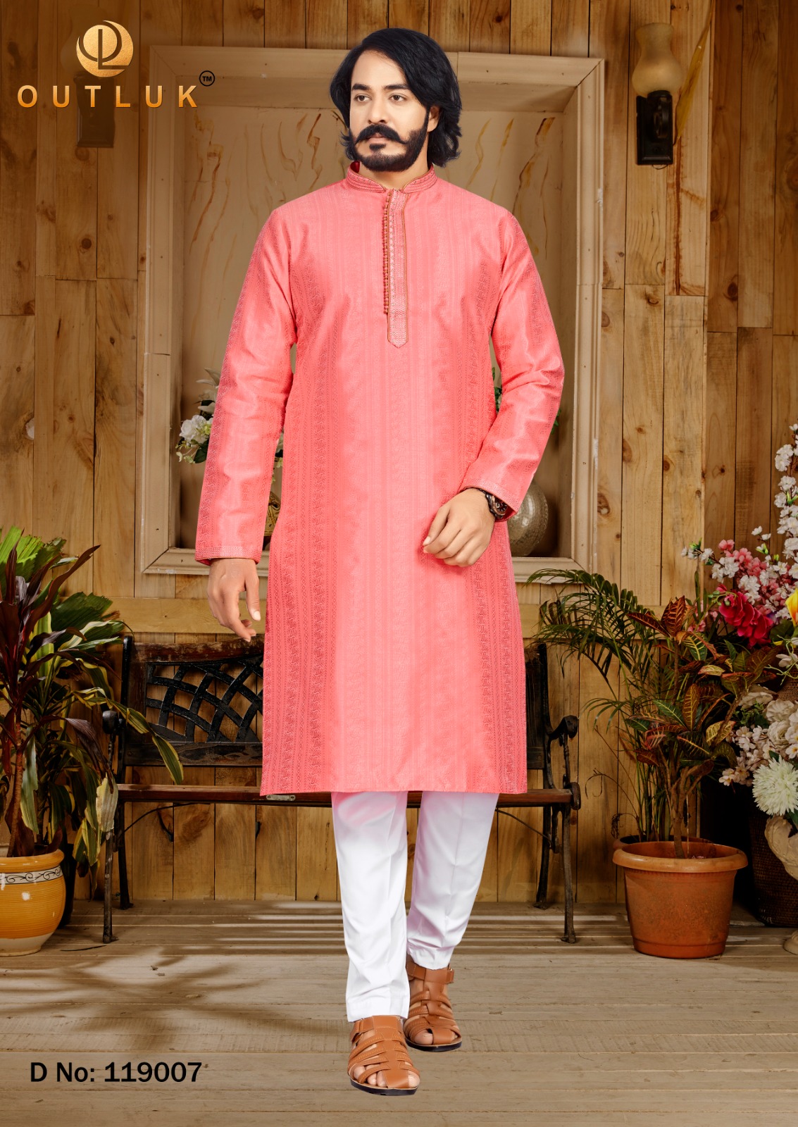 Outluk Vol 119 Jacquard Wholesale Kurta With Bottom Catalog - Image 8