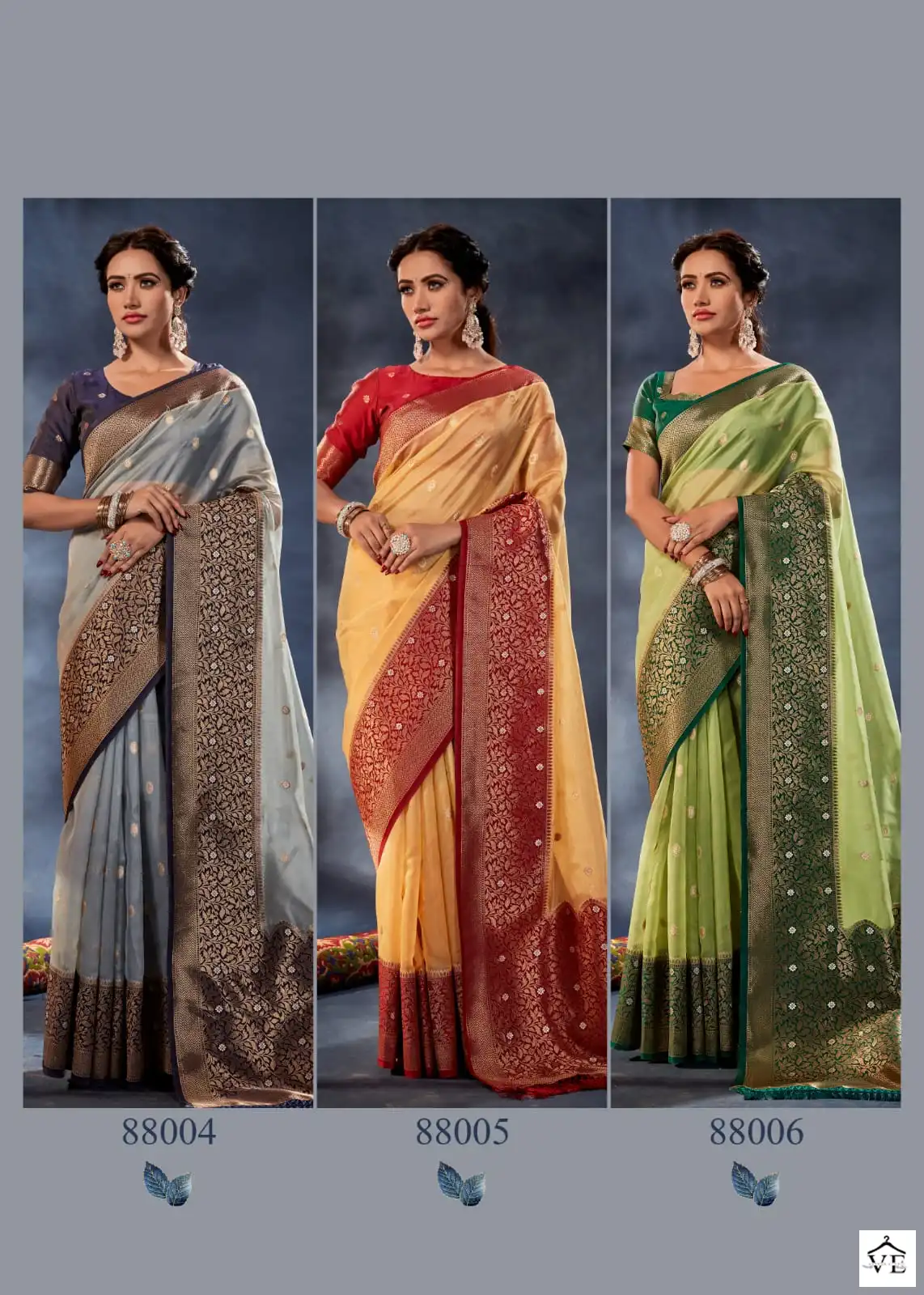 Raj Path Orum Organza Banarasi Silk Wholesale Sarees Catalog — Wholesale Sarees, MPA wholesale from Surat — view 7