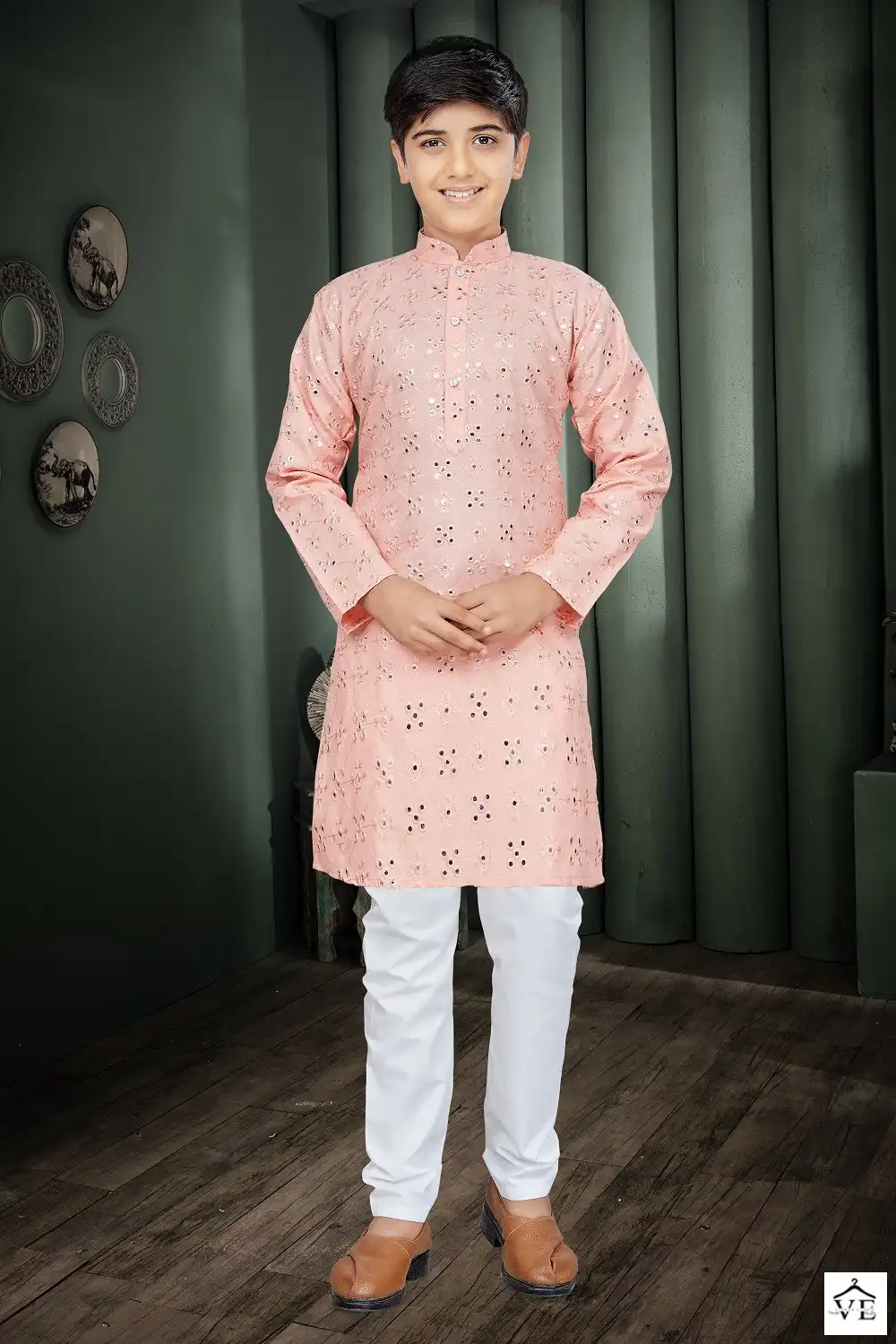 Outlook Combo Vol 1 Cotton Wholesale Kurta Pajama Catalog — Singles, MPA wholesale from Surat — view 4