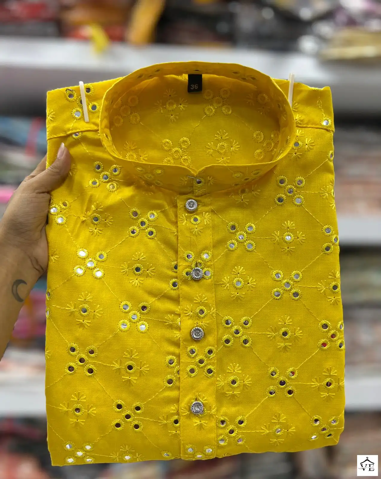 Outlook Combo Vol 1 Cotton Wholesale Kurta Pajama Catalog — Singles, MPA wholesale from Surat — view 16