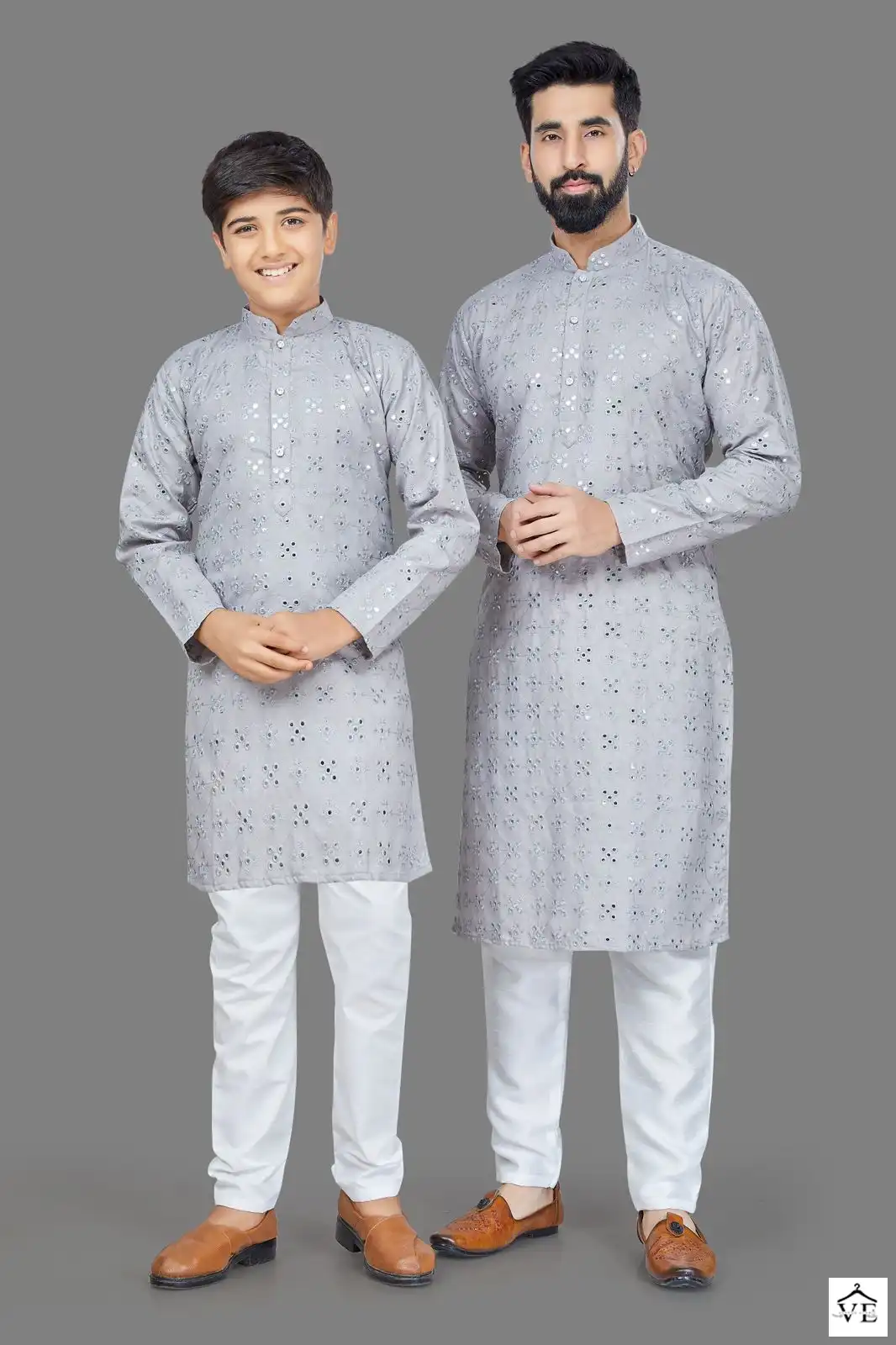 Outlook Combo Vol 1 Cotton Wholesale Kurta Pajama Catalog — Singles, MPA wholesale from Surat — view 12