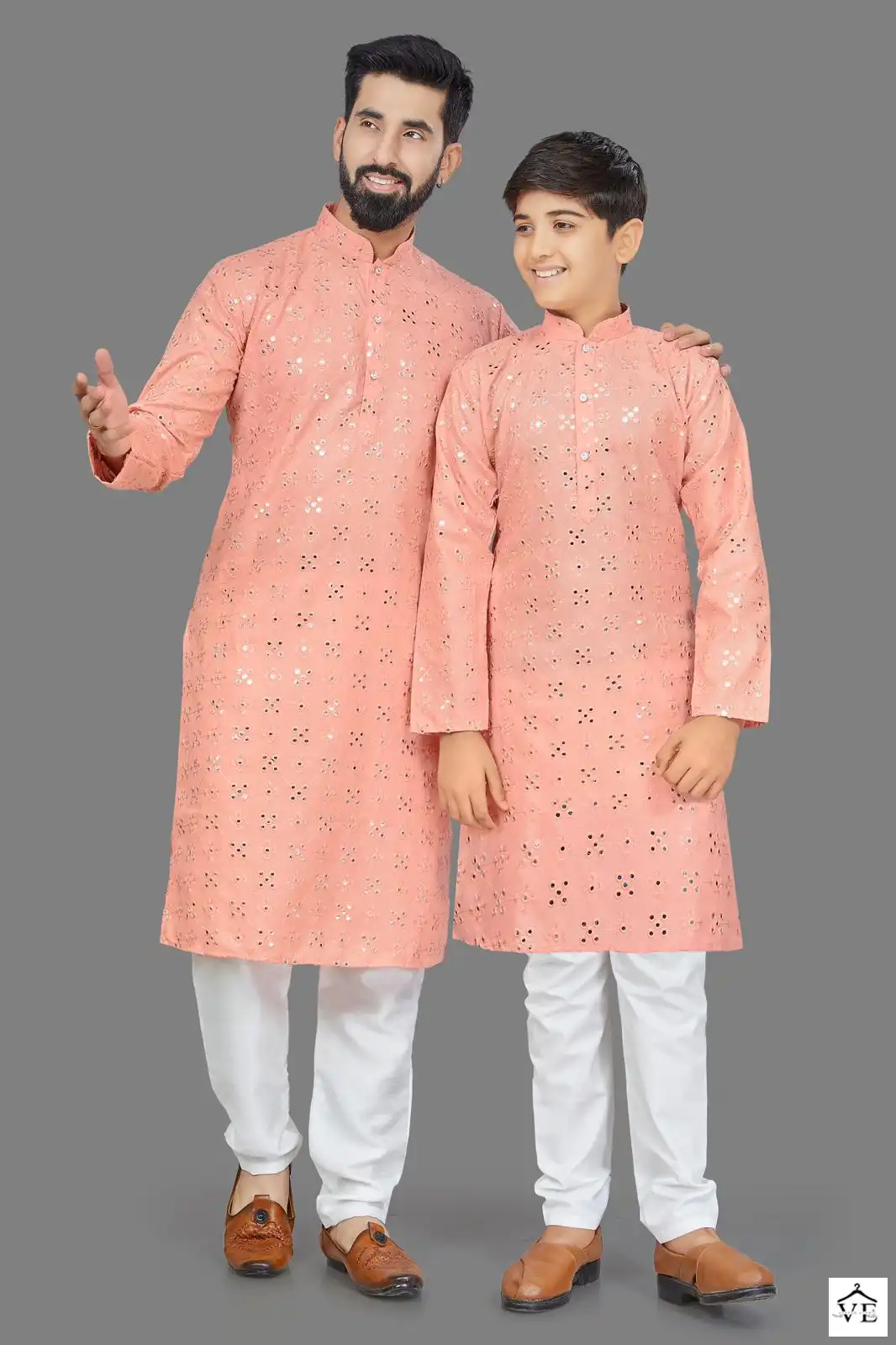 Outlook Combo Vol 1 Cotton Wholesale Kurta Pajama Catalog — Singles, MPA wholesale from Surat — view 9