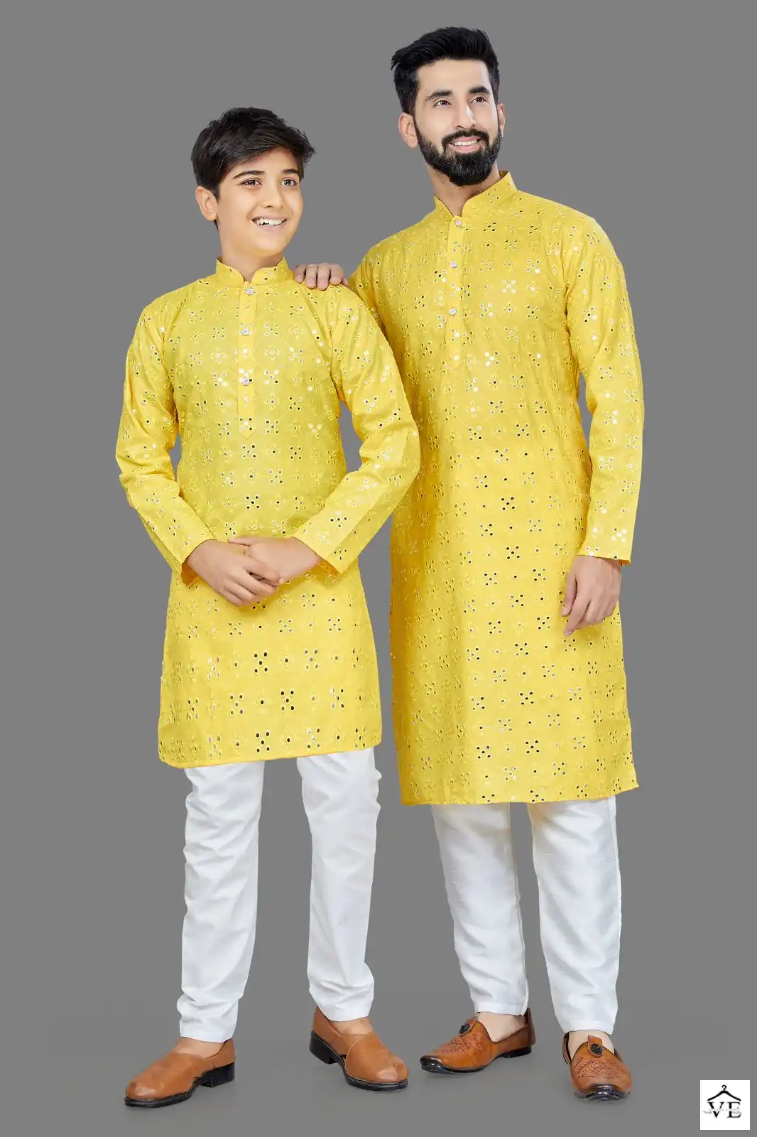 Outlook Combo Vol 1 Cotton Wholesale Kurta Pajama Catalog — Singles, MPA wholesale from Surat — view 10