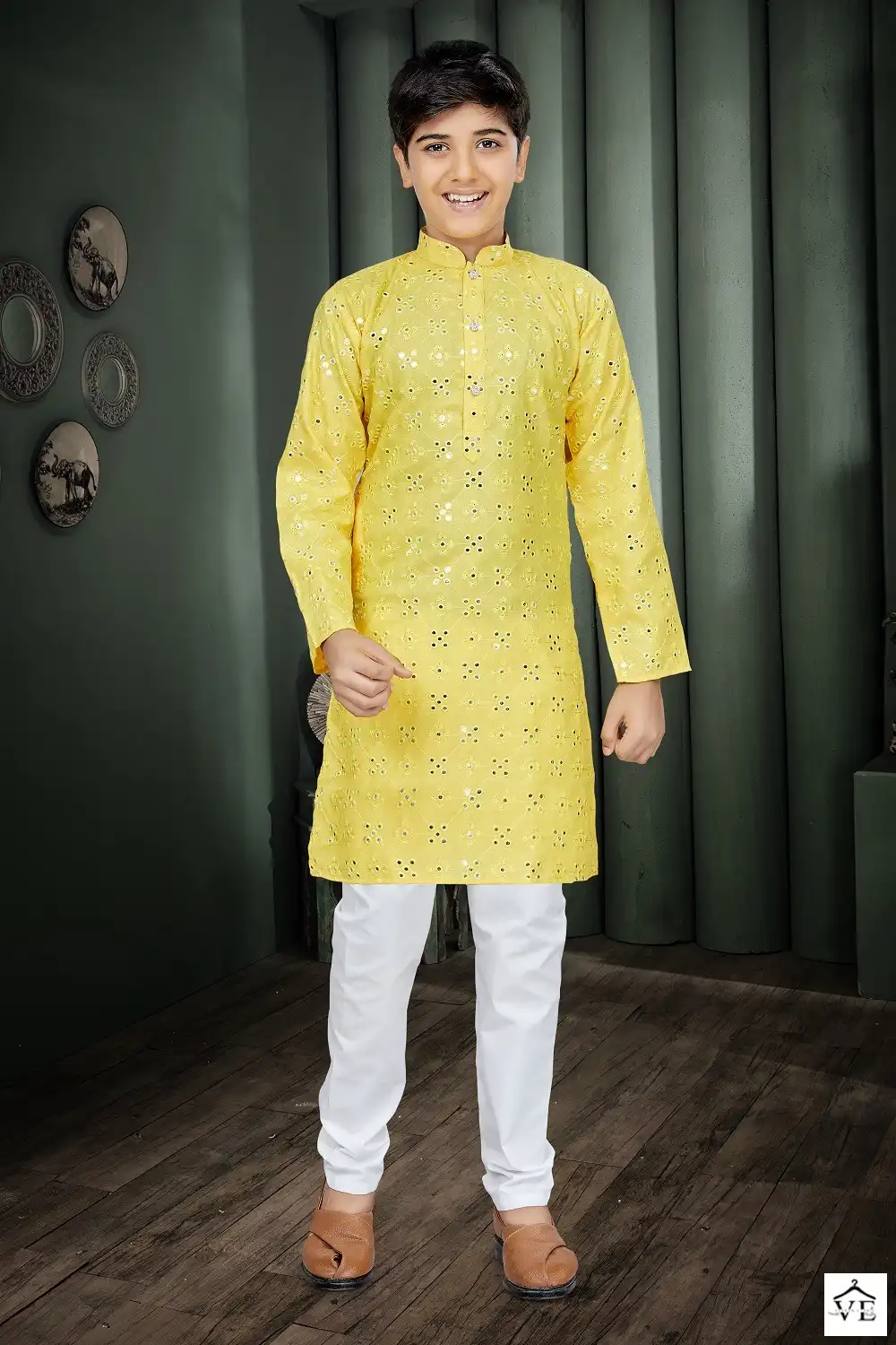 Outlook Combo Vol 1 Cotton Wholesale Kurta Pajama Catalog — Singles, MPA wholesale from Surat — view 7