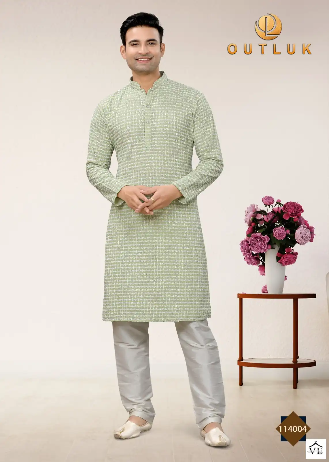 Vardan Ethnic Outluk Vol 114 Georgette Wholesale Kurta With Pajama Catalog — Singles, MPA wholesale from Surat — view 3