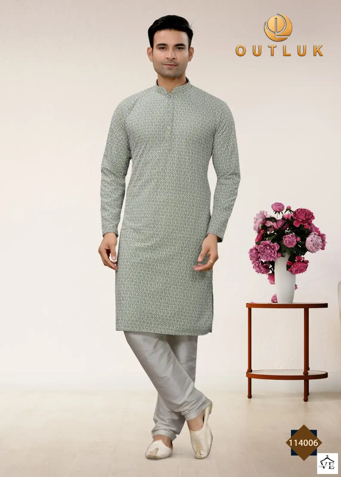 Vardan Ethnic Outluk Vol 114 Georgette Wholesale Kurta With Pajama Catalog — Singles, MPA wholesale from Surat — view 5