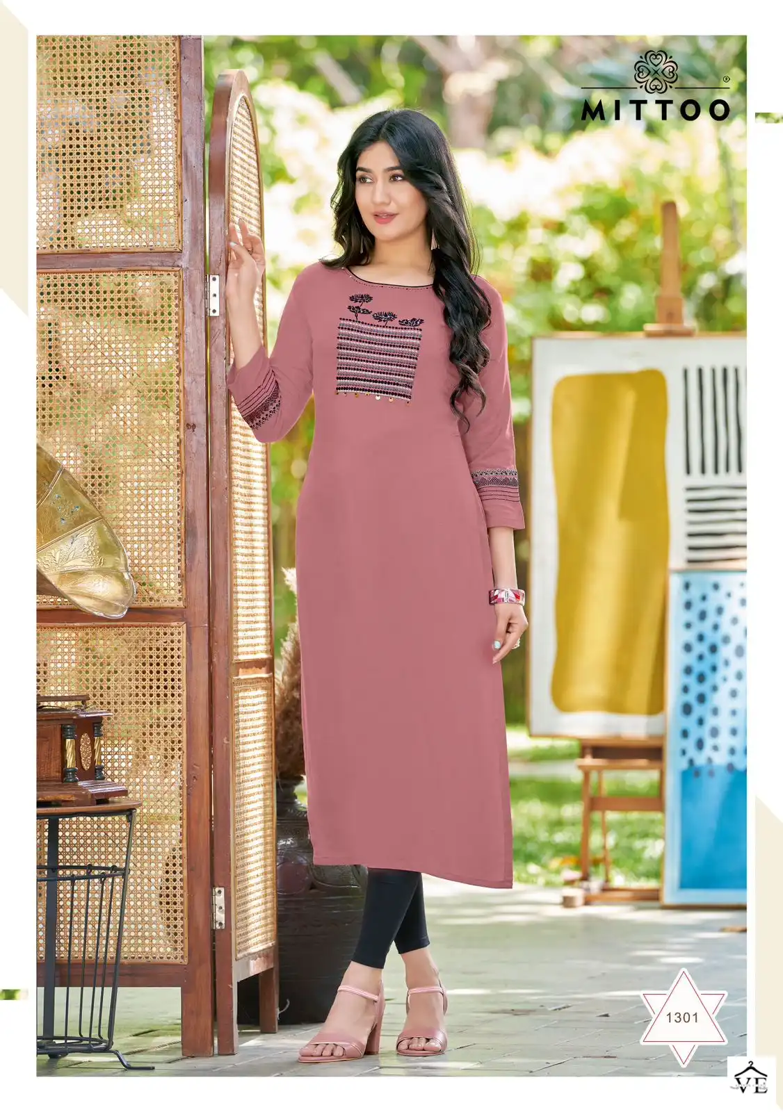 Mittoo Palak Vol 35 Heavy Rayon Wholesale Kurtis Catalog — Wholesale Kurtis, Mittoo wholesale from Surat - Gallery Image 7