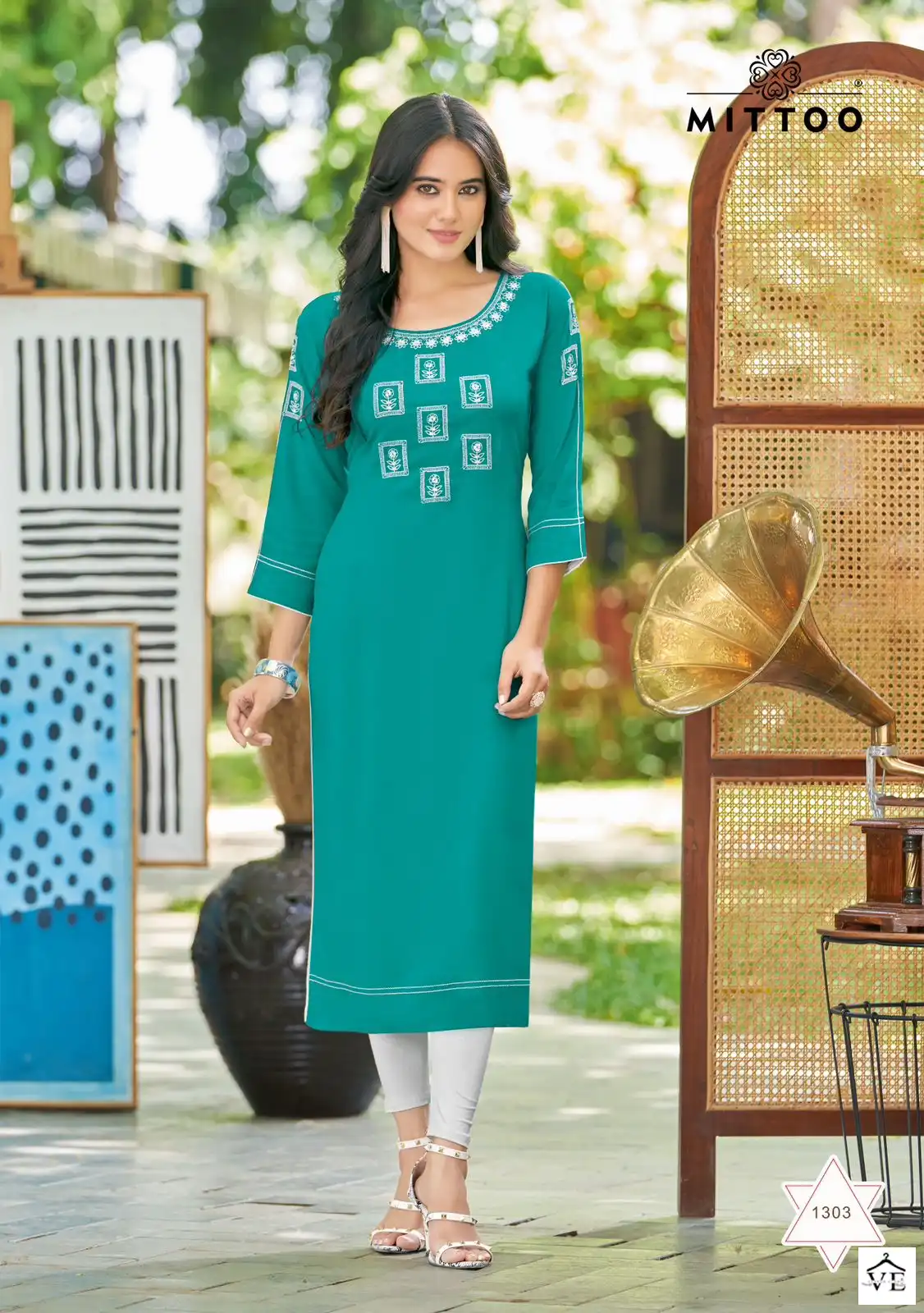 Mittoo Palak Vol 35 Heavy Rayon Wholesale Kurtis Catalog — Wholesale Kurtis, Mittoo wholesale from Surat - Gallery Image 8