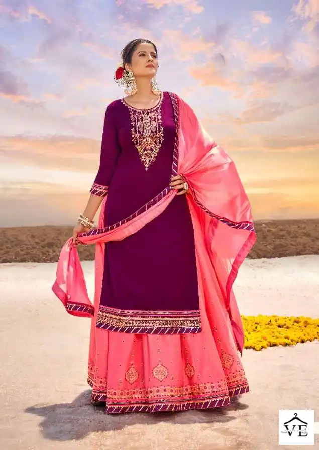Vardan Ethnic Panihari Vol 3 Airjet Rayon Wholesale Readymade Salwar Suit Catalog — Wholesale Salwar Suits, MPA wholesale from Surat - Gallery Image 2