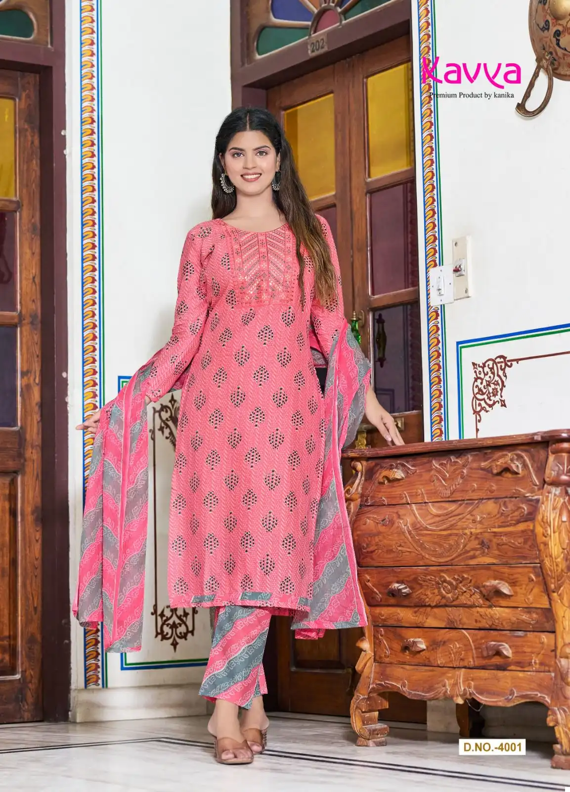 Kavya Pashmina Vol 2 Malaysian Cotton Wholesale Readymade Salwar Suit Catalog — Wholesale Salwar Suits, MPA wholesale from Surat - Gallery Image 9